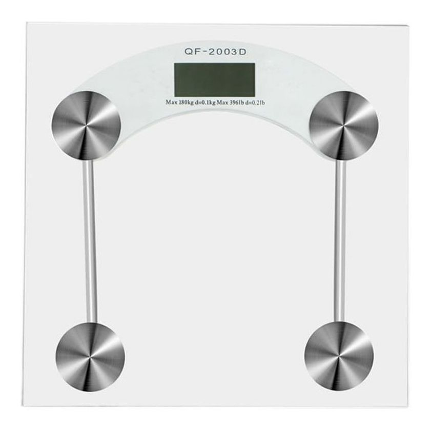 Balança Corporal Digital até 180kg (PROMOÇÃO) Com Vidro Temperado + Bateria