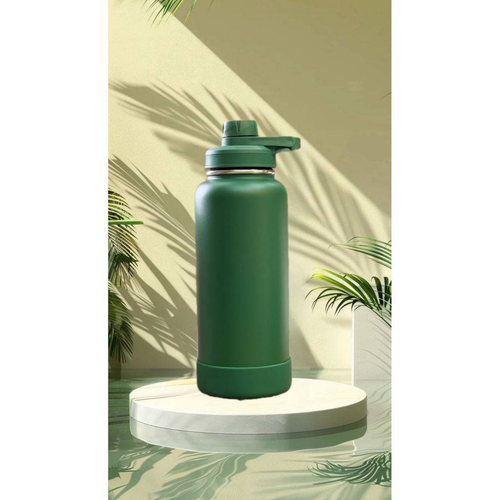 Garrafa Sport Térmica 950ml com Proteção em Silicone