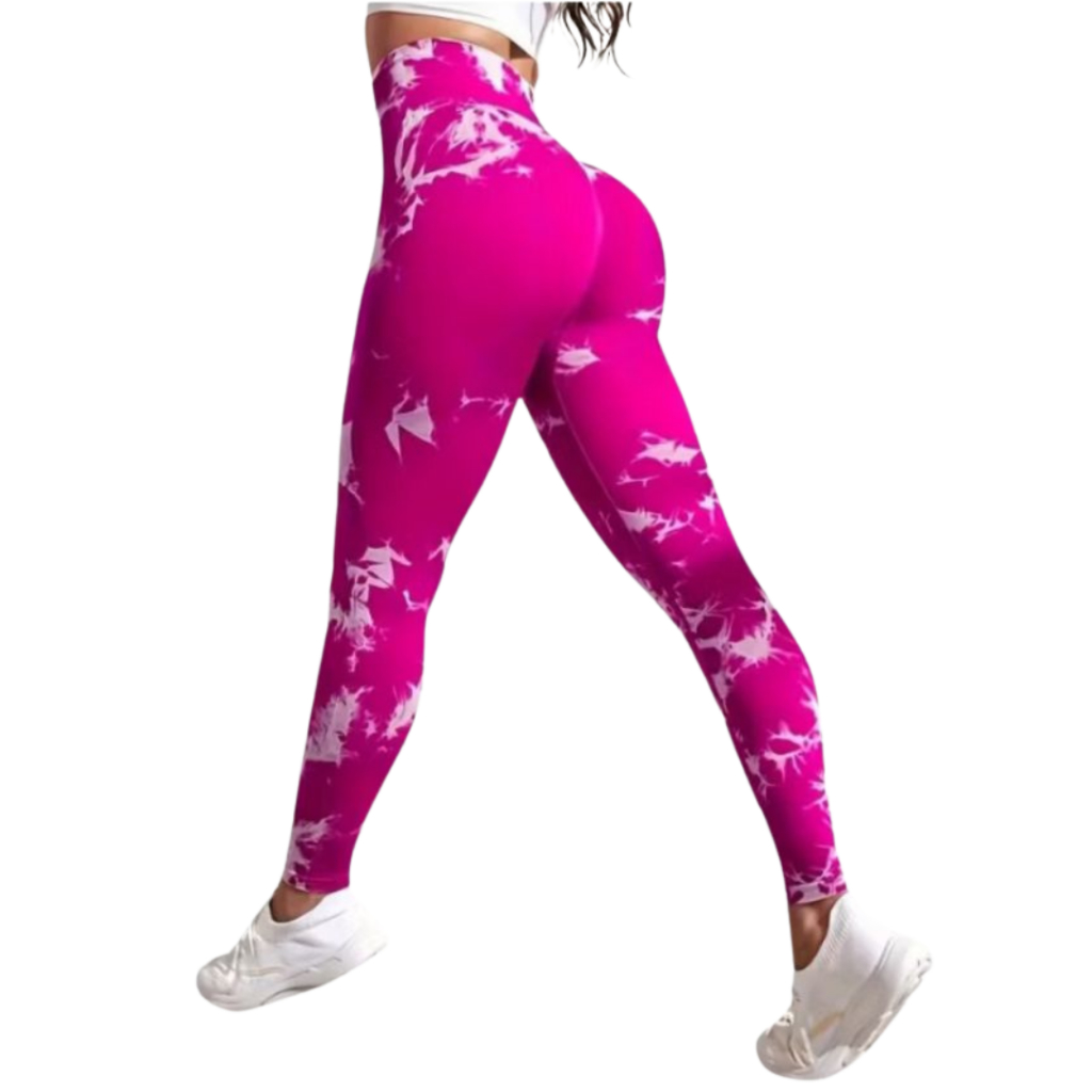 Legging Isadora | Tie Dye Premium, Sem Costura e Levanta Bumbum