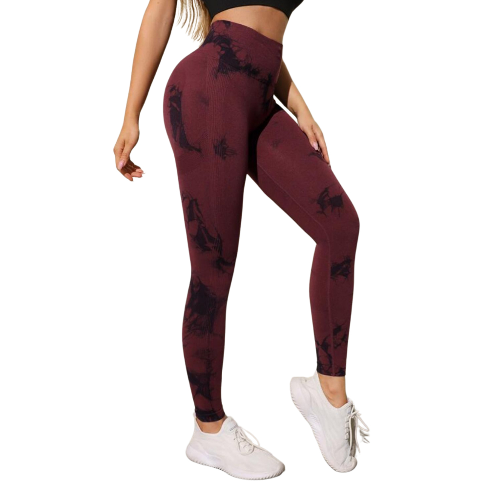 Legging Isadora | Tie Dye Premium, Sem Costura e Levanta Bumbum