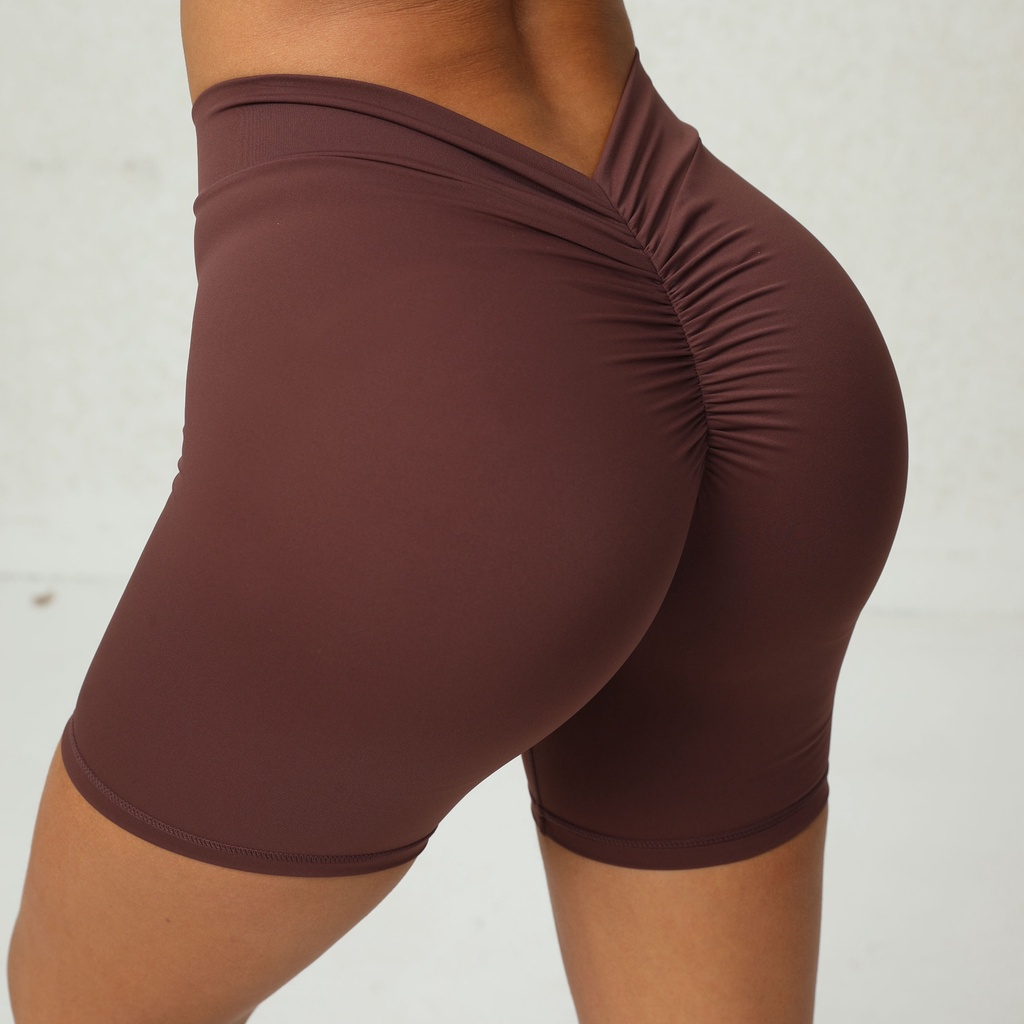 Short Vitória Cintura Alta Cavado Levanta Bumbum