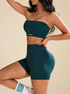 3 peças Conjunto,Jaqueta de Manga Longa e Shorts 