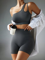 Conjunto Sem Costura com Top
