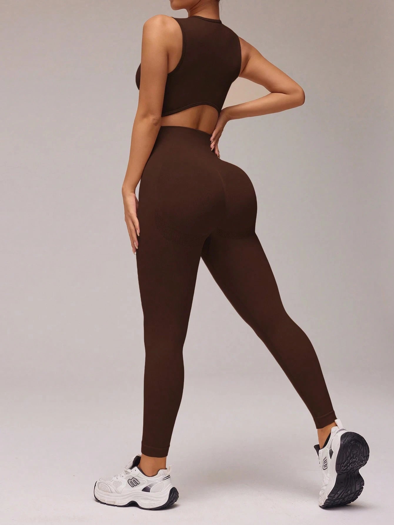 Conjunto de Top Cropped e Legging