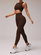 Conjunto de Top Cropped e Legging