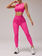 Conjunto de Top Cropped e Legging