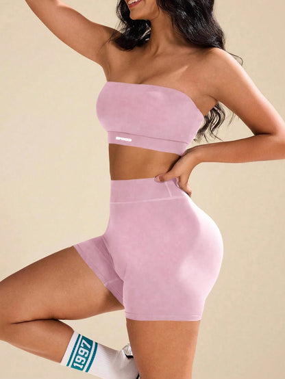 3 peças Conjunto,Jaqueta de Manga Longa e Shorts 