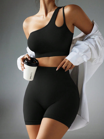 Conjunto Sem Costura com Top