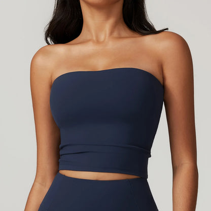 Cropped Faixa Zoe Alongado Fitness Premium