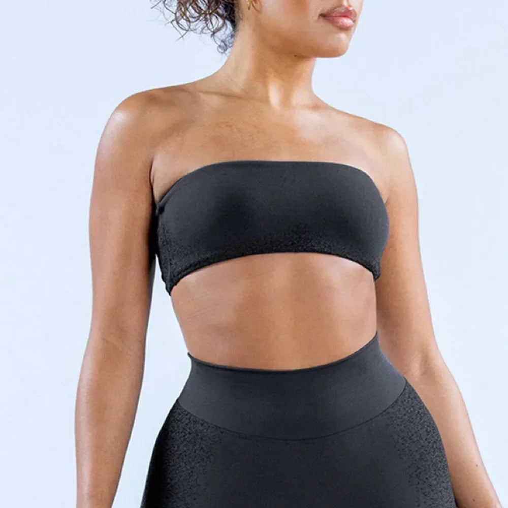Top Faixa Chloe Básico Fitness Premium
