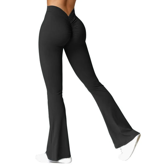 Legging Launa Seven | Flare Premium, Compressão e Empina Bumbum