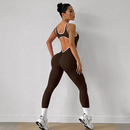 Macacão Bella – Modelagem Anatômica com Costas V e Efeito Lifting