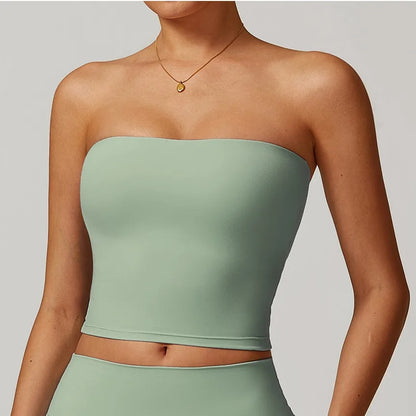 Cropped Faixa Zoe Alongado Fitness Premium