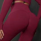 Legging Bianca | Sem Costura Premium, Cintura Alta e Efeito Push Up