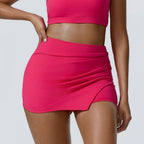 Short Saia Isabela Cintura Alta Fitness