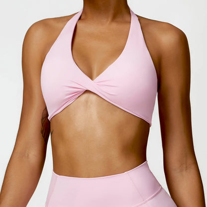 Cropped Ivy Frente Aberta e Costas Livres Fitness Premium