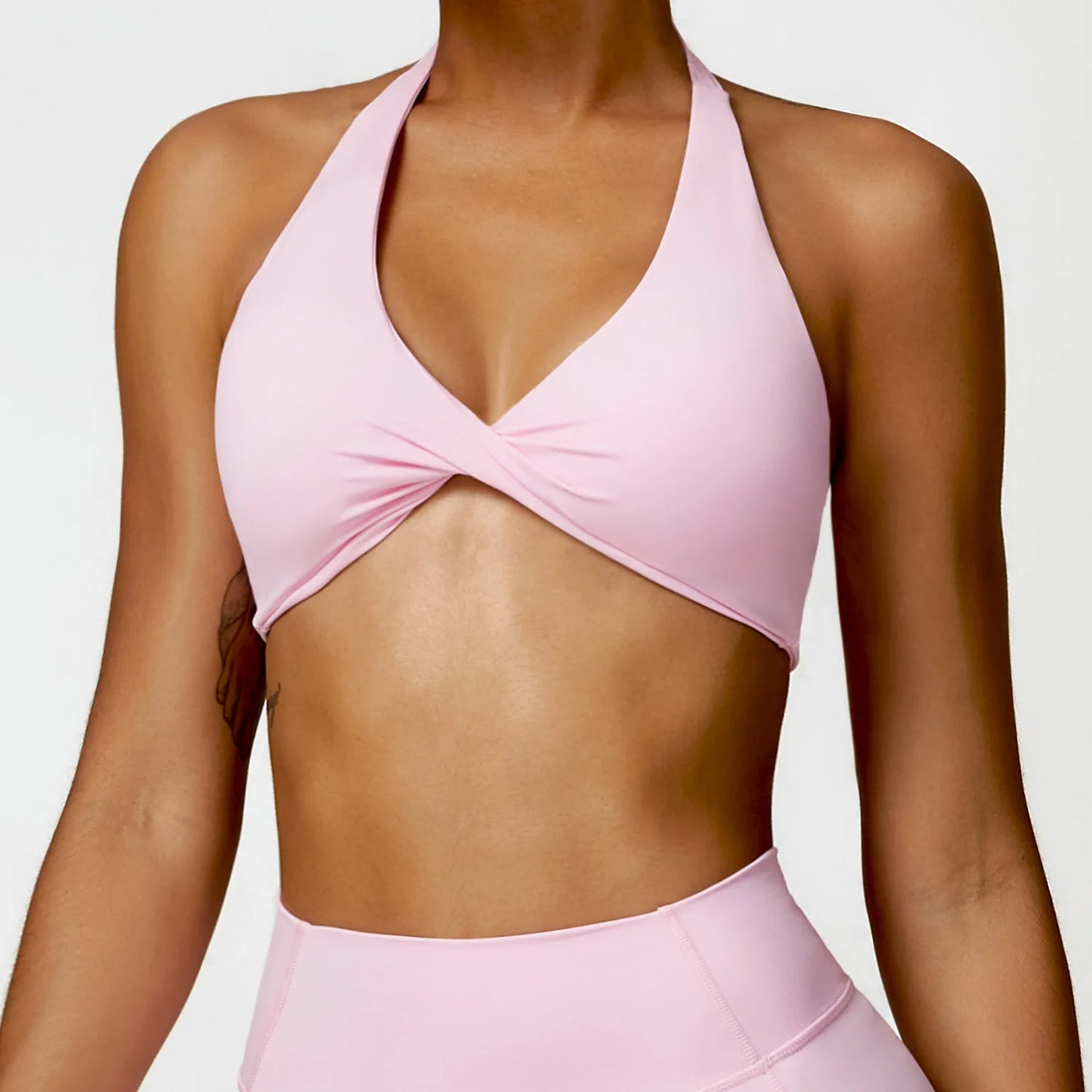 Cropped Ivy Frente Aberta e Costas Livres Fitness Premium