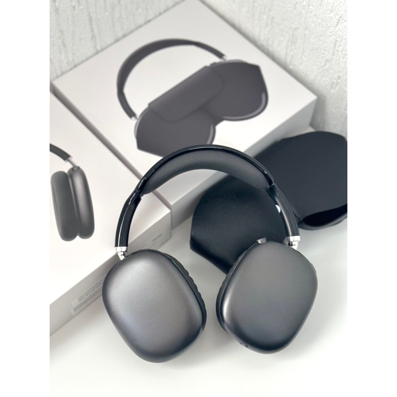New Wireless Bluetooth Earphone Pop-up Real Apple Airpods Max 1:1 With Magnetic Suction Leather Case