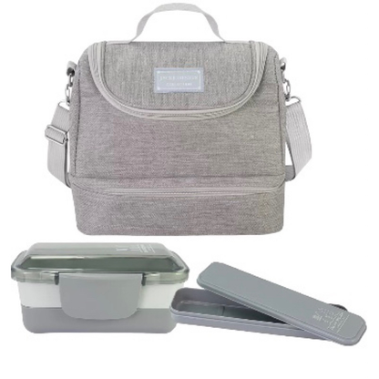 Kit Marmita Térmica Portátil 3 Peças