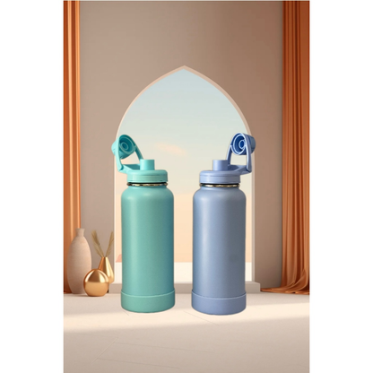 GARRAFA SPORT Térmica 950 ML//Parede Dupla// Bota De Silicone Protetora