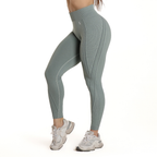 Legging Helena Lupo | Cós com Silicone, Compressão Premium e Modelagem Gringa
