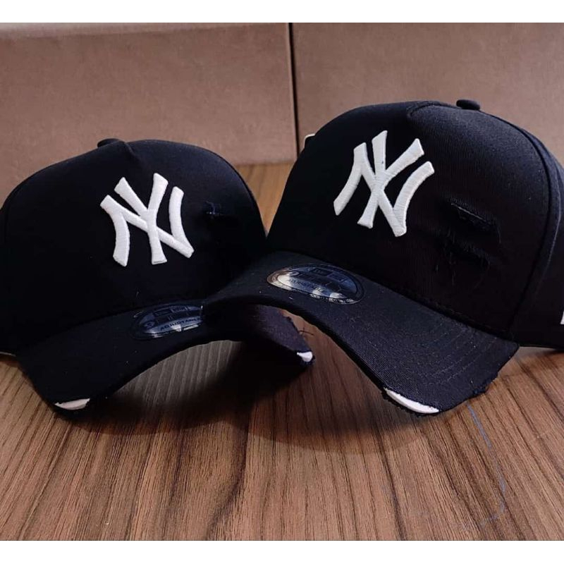 Bonés Aba Curva Rasgado Trucker Masculino Feminino Unisex strapback Fitão