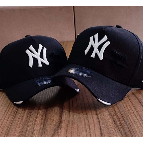 Bonés Aba Curva Rasgado Trucker Masculino Feminino Unisex strapback Fitão