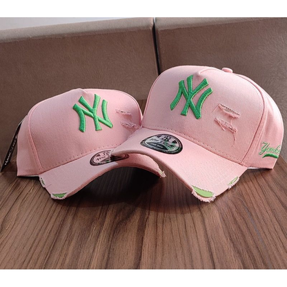 Bonés Aba Curva Rasgado Trucker Masculino Feminino Unisex strapback Fitão