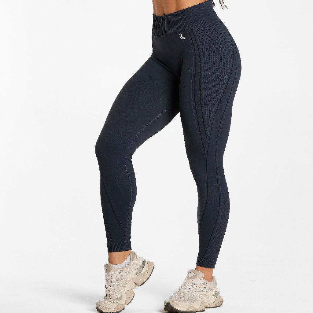 Legging Helena Lupo | Cós com Silicone, Compressão Premium e Modelagem Gringa