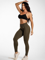 Calça Legging Max Lupo Fitness Feminina Silicone no Cós Academia Original