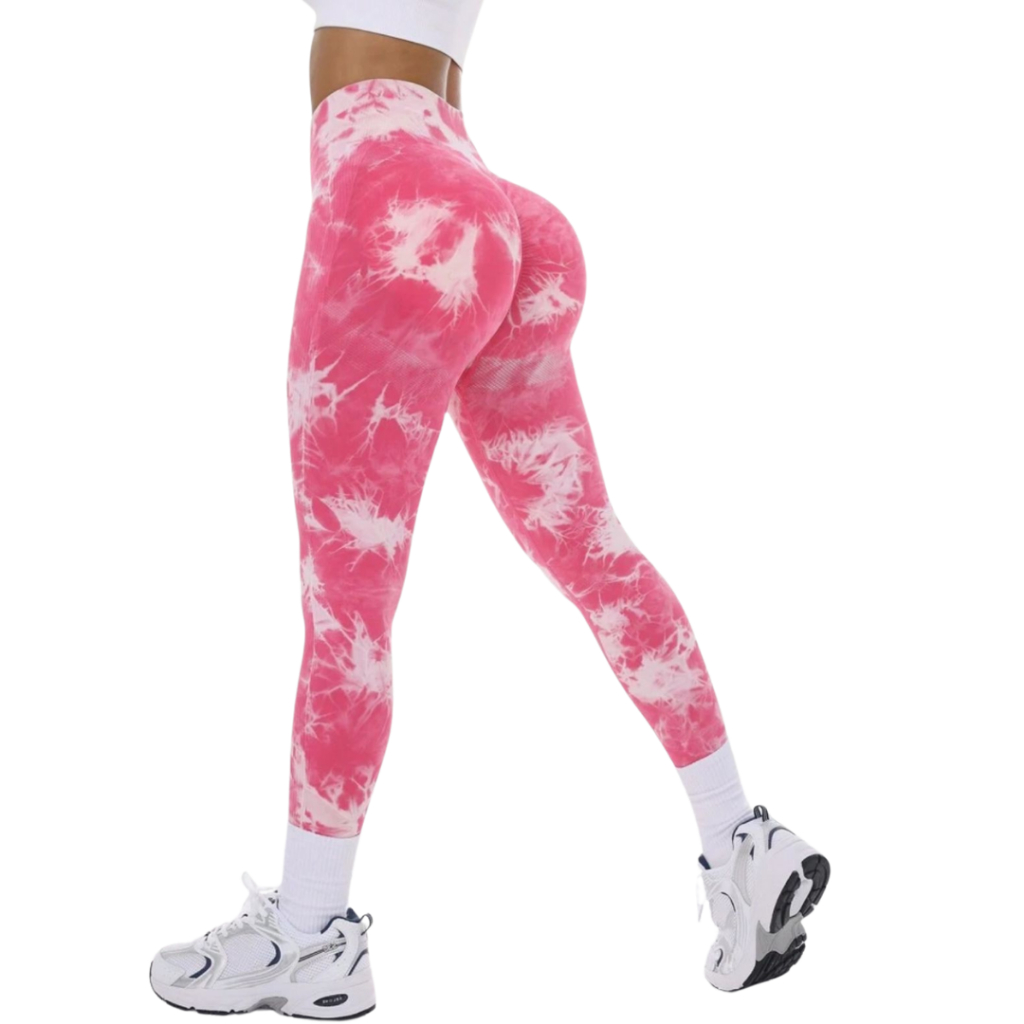 Legging Isadora | Tie Dye Premium, Sem Costura e Levanta Bumbum
