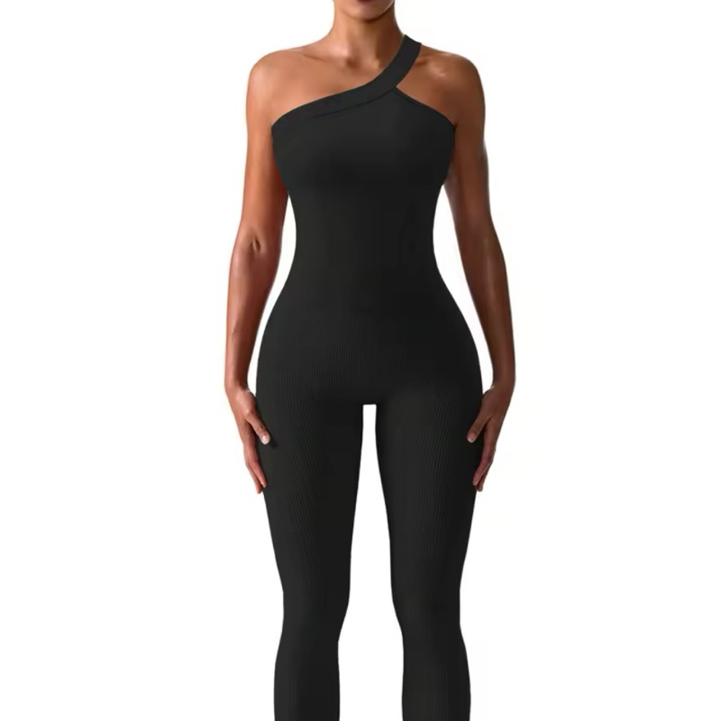 Macacão Academia Feminino Longo Fitness moda Esportivo Yoga Nula Manga Compressão Treino Correr