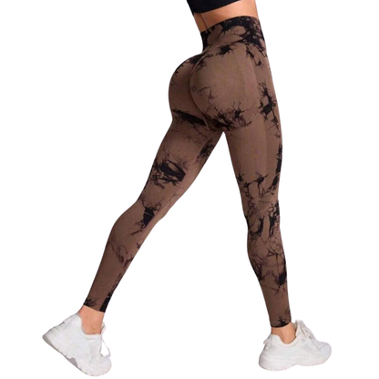 Legging Isadora | Tie Dye Premium, Sem Costura e Levanta Bumbum