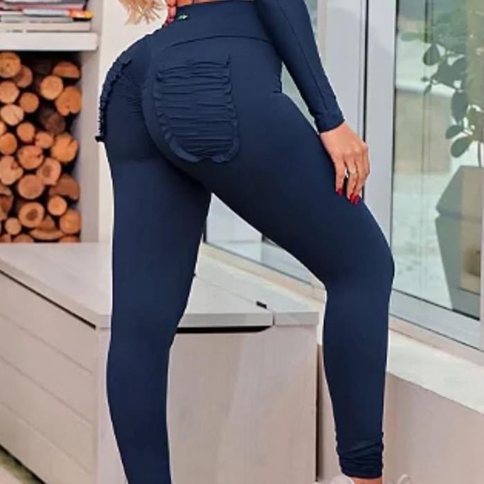 Legging Manuela | Empina Bumbum, Cintura Alta e Bolso Funcional