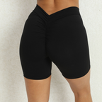 Short Vitória Cintura Alta Cavado Levanta Bumbum