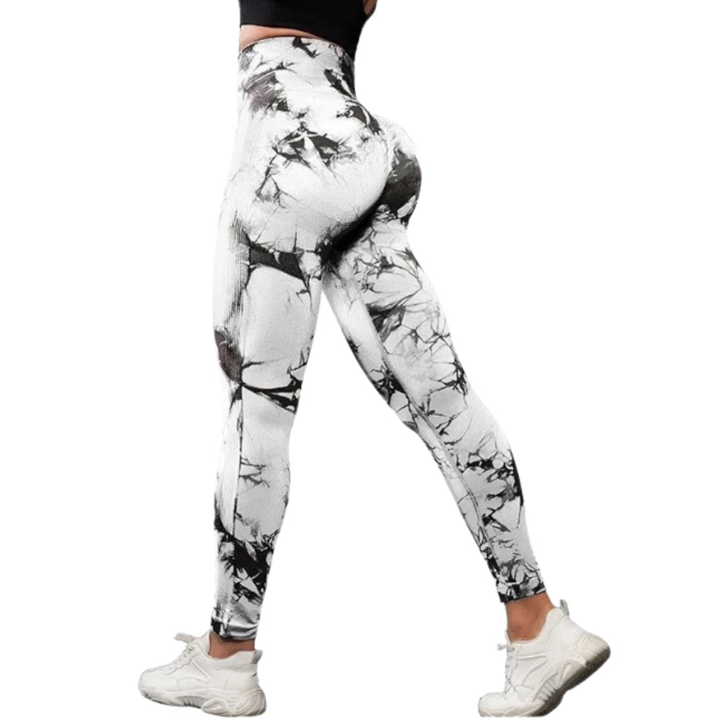 Legging Isadora | Tie Dye Premium, Sem Costura e Levanta Bumbum
