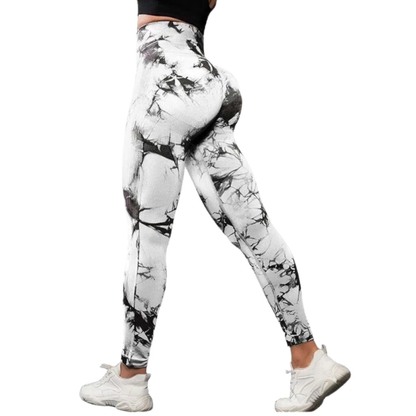 Legging Isadora | Tie Dye Premium, Sem Costura e Levanta Bumbum