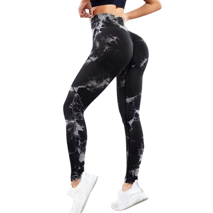 Legging Isadora | Tie Dye Premium, Sem Costura e Levanta Bumbum